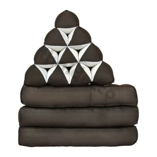 Kapok thaikudde standard - Brun-beige